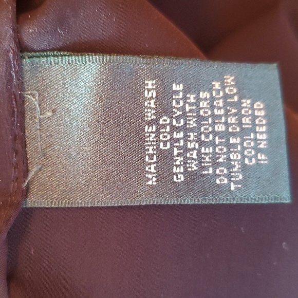 NWOT Lauren Ralph Lauren Lightweight black blouse. Lightweight. Slim fit. S. - Picture 9 of 10